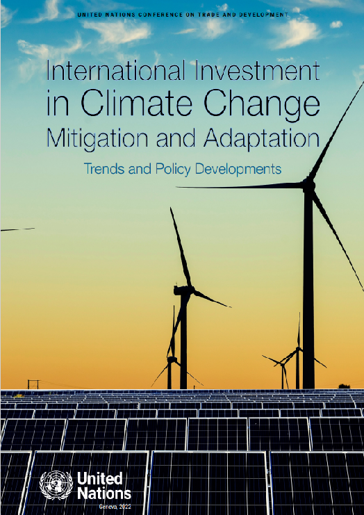 International Investment In Climate Change Mitigation And Adaptation 